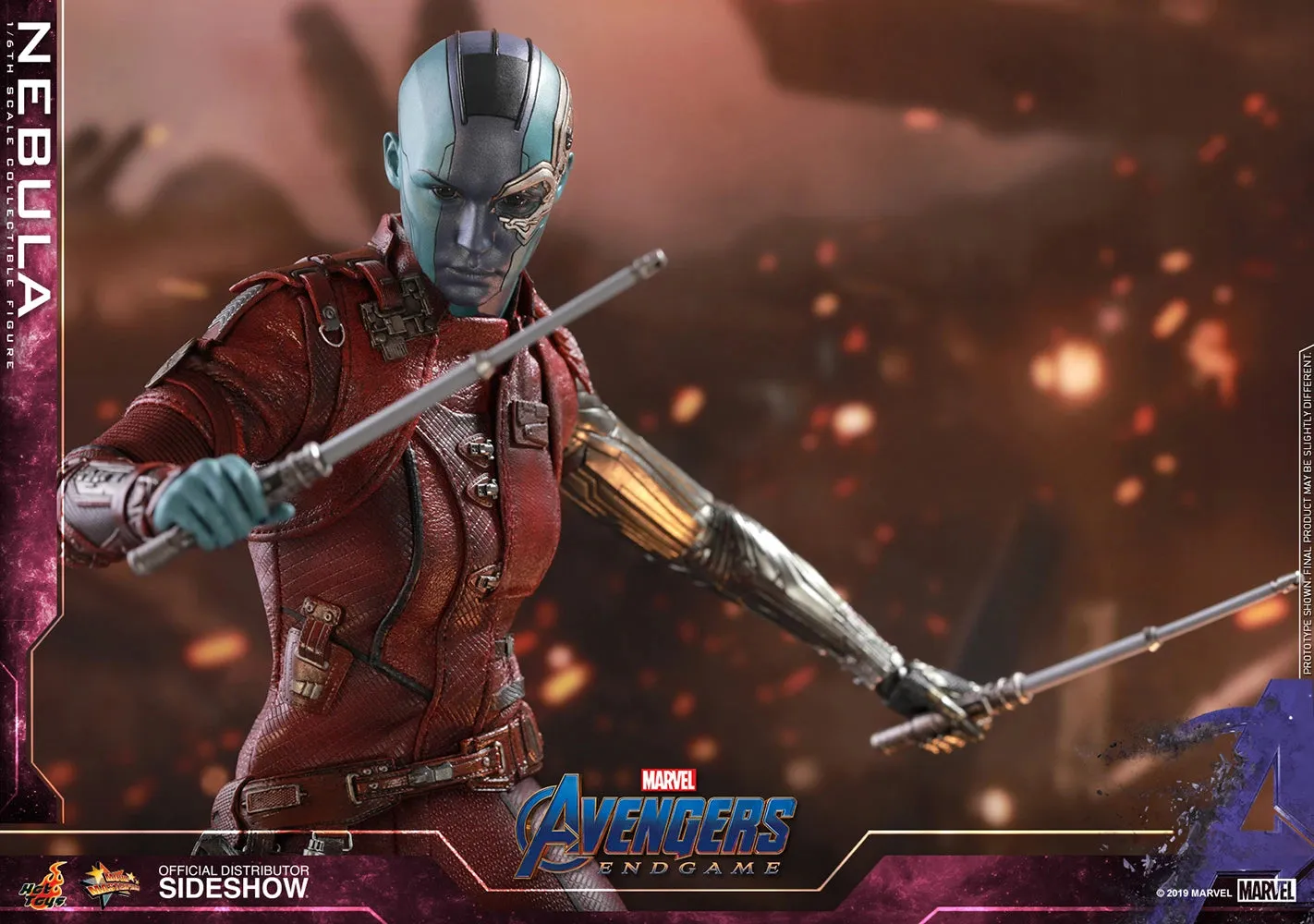 HOT TOYS MARVEL AVENGERS ENDGAME NEBULA 1/6TH SCALE COLLECTIBLE FIGURE - MMS534