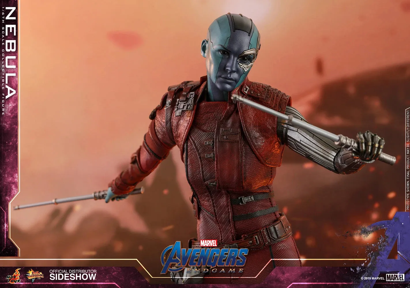 HOT TOYS MARVEL AVENGERS ENDGAME NEBULA 1/6TH SCALE COLLECTIBLE FIGURE - MMS534