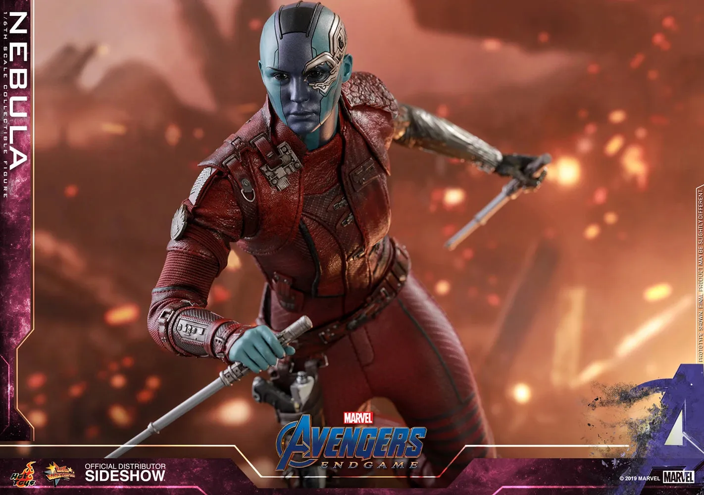 HOT TOYS MARVEL AVENGERS ENDGAME NEBULA 1/6TH SCALE COLLECTIBLE FIGURE - MMS534