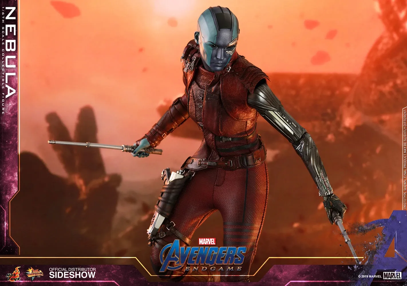 HOT TOYS MARVEL AVENGERS ENDGAME NEBULA 1/6TH SCALE COLLECTIBLE FIGURE - MMS534