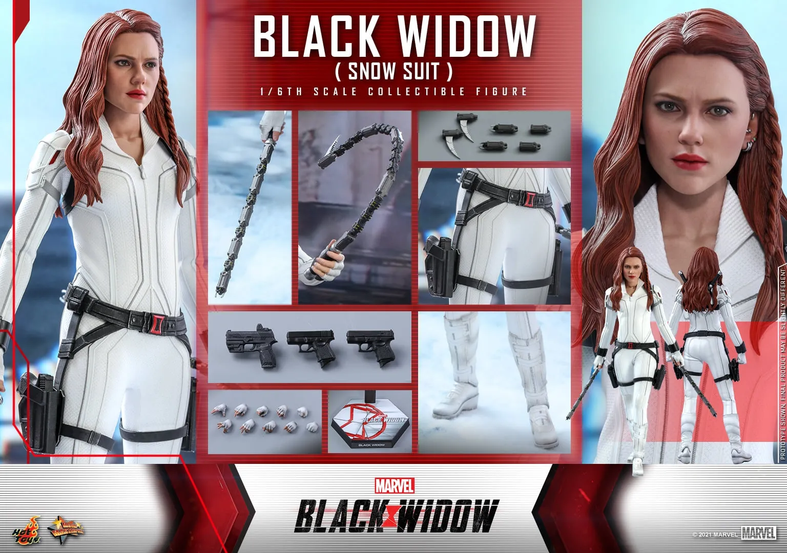 Hot Toys - MMS601 - Black Widow - 1/6th scale Black Widow (Snow Suit) Collectible Figure