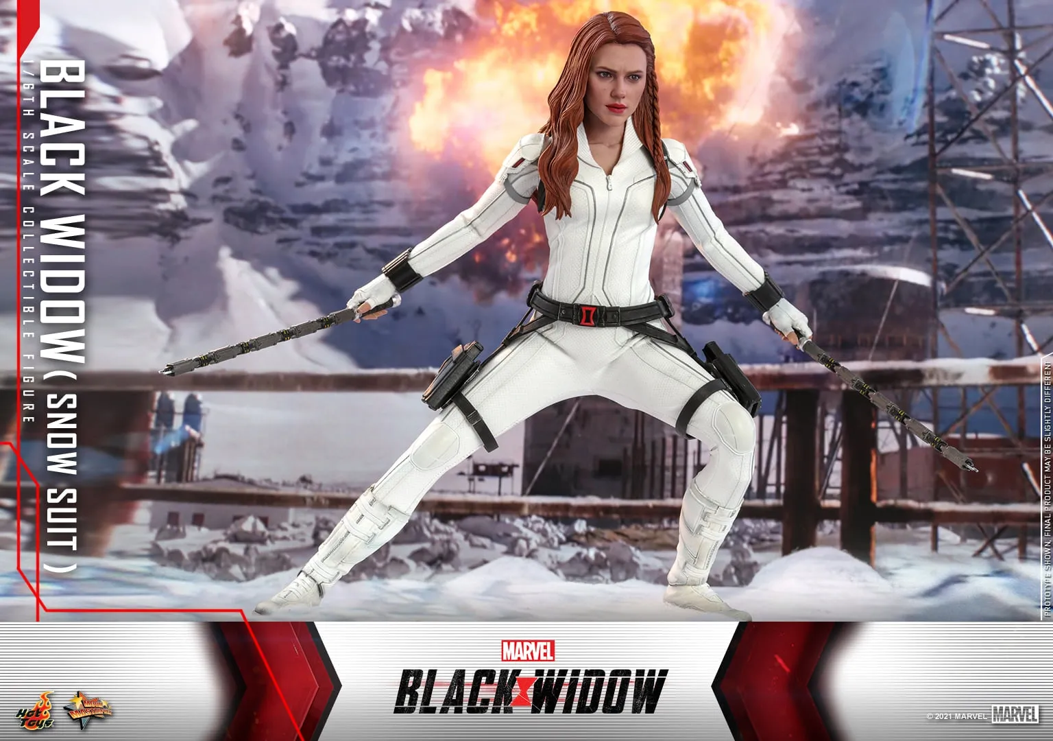 Hot Toys - MMS601 - Black Widow - 1/6th scale Black Widow (Snow Suit) Collectible Figure