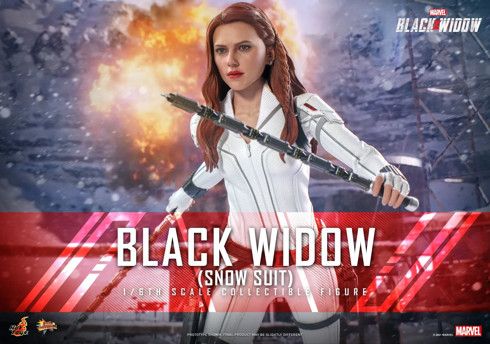 Hot Toys - MMS601 - Black Widow - 1/6th scale Black Widow (Snow Suit) Collectible Figure