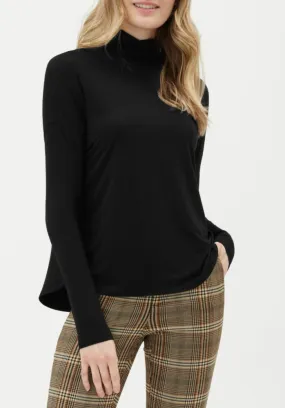 I Love Tyler Madison Bamboo Mock Turtleneck Top