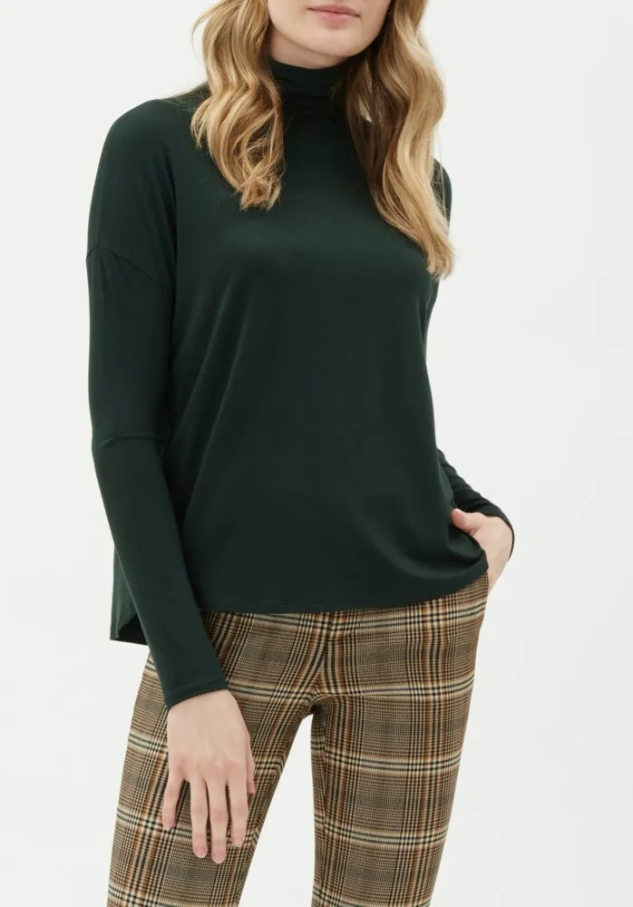 I Love Tyler Madison Bamboo Mock Turtleneck Top