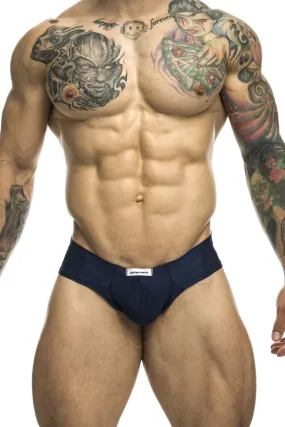 JUSTIN SIMON XSJ22 Cheek Briefs Color Navy