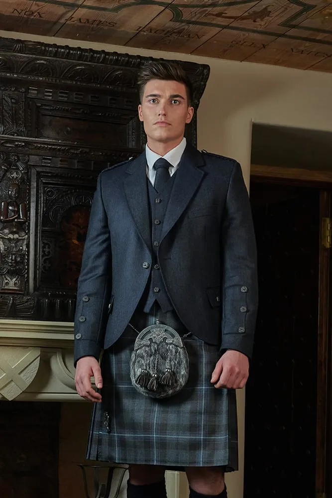 Kilt Jacket and Vest Dark Grey