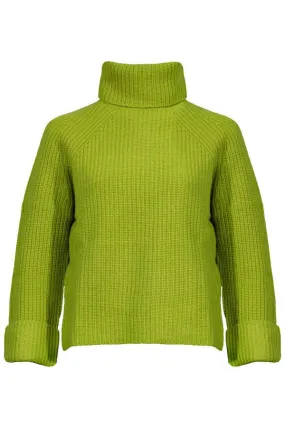 Kinross Cashmere Luxe Rib Knit Turtleneck