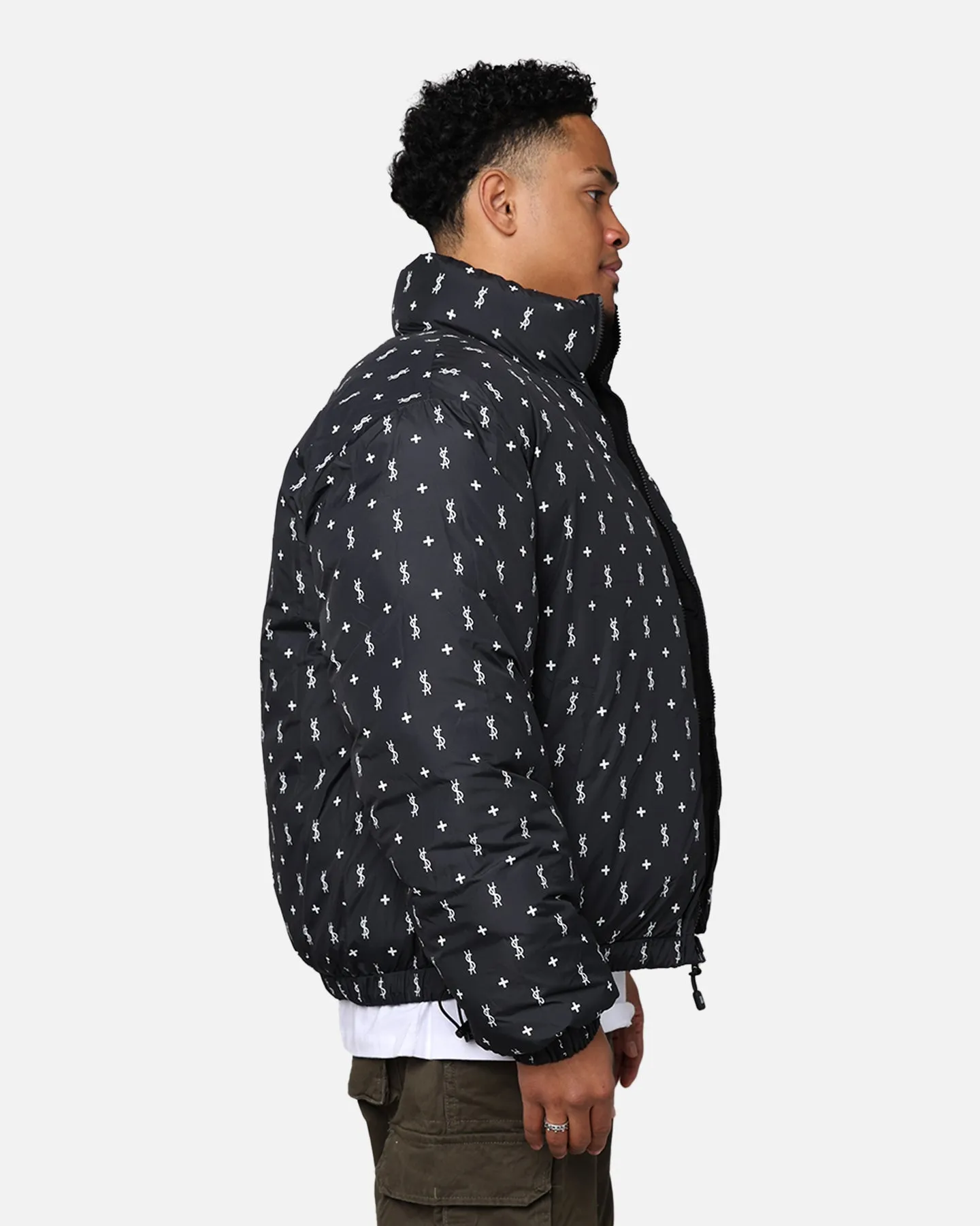 Ksubi Flight Puffer Jacket Black