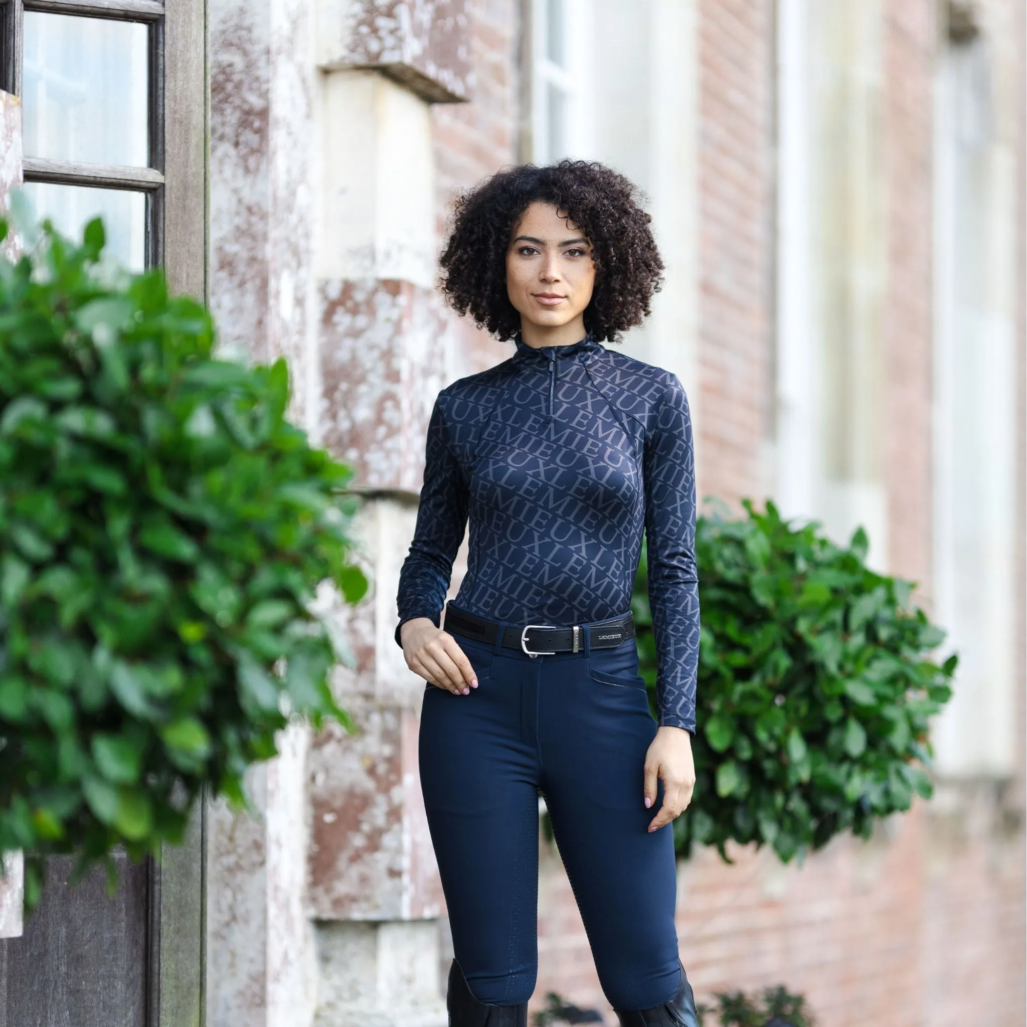 LeMieux Fleur Long Sleeve Base Layer