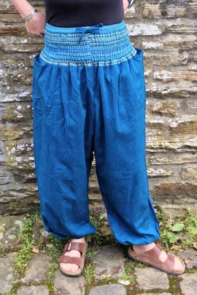 light cotton harem pants