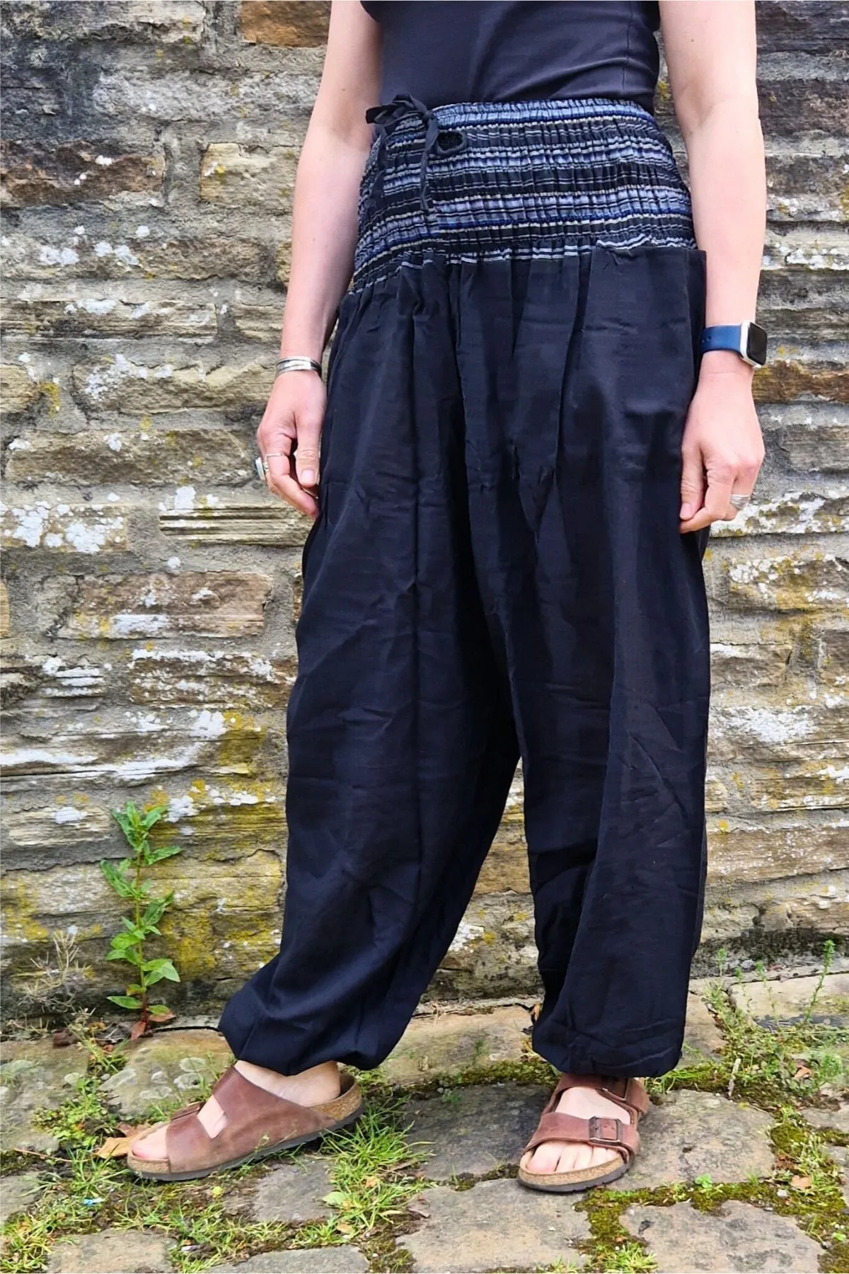 light cotton harem pants