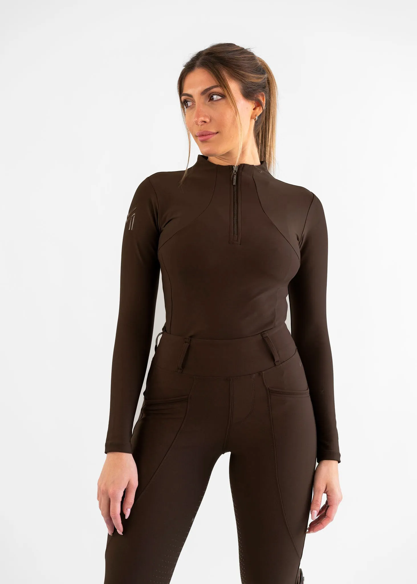 Long Sleeve Base Layer (Chocolate)