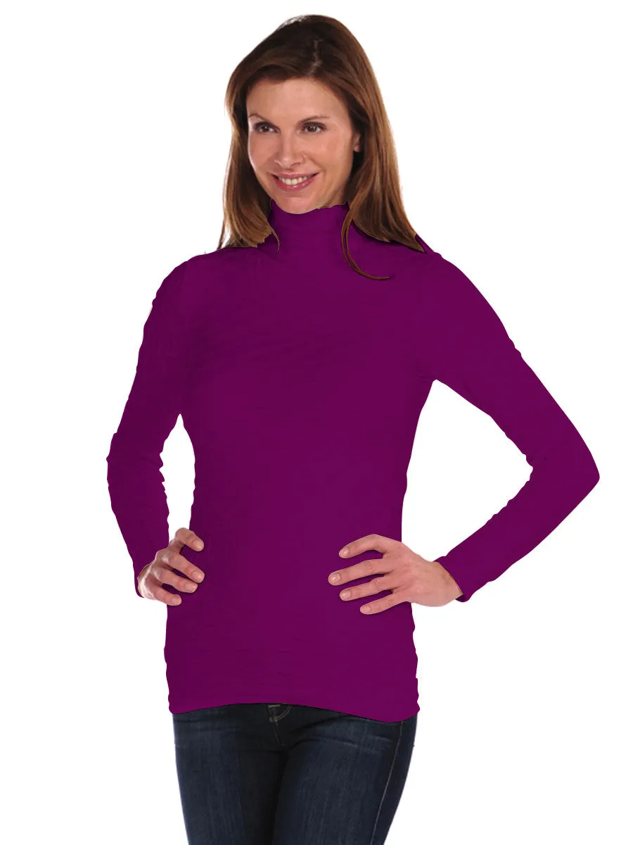 Long Sleeve Lattice Mock Neck (28MN)