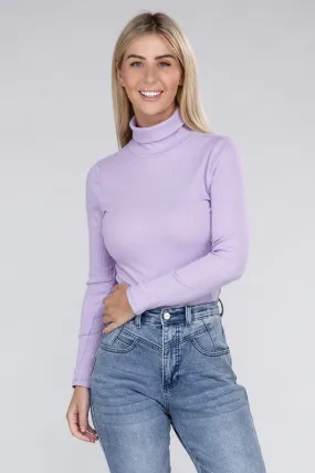 Long-Sleeve Turtleneck Bodysuit