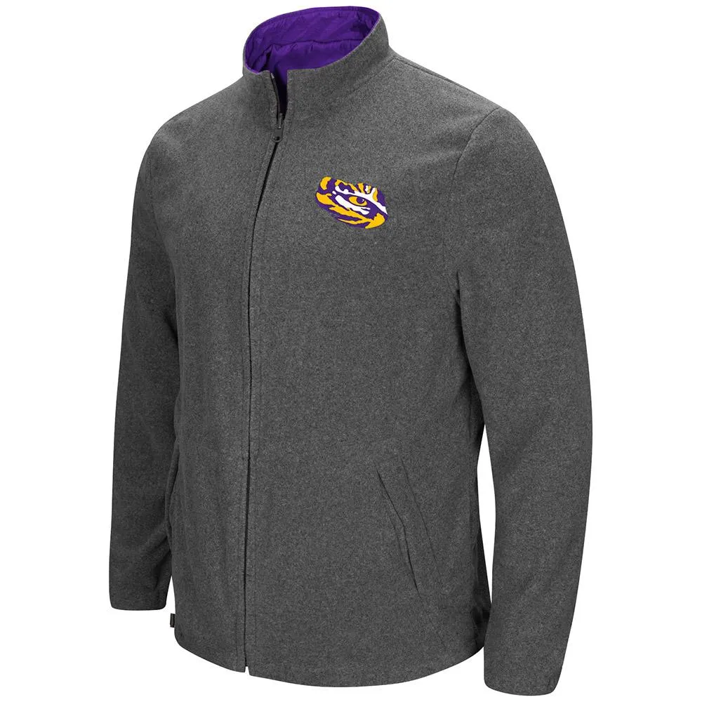 LSU Tigers "Halfback" Reversible Polar Fleece/Rain Jacket