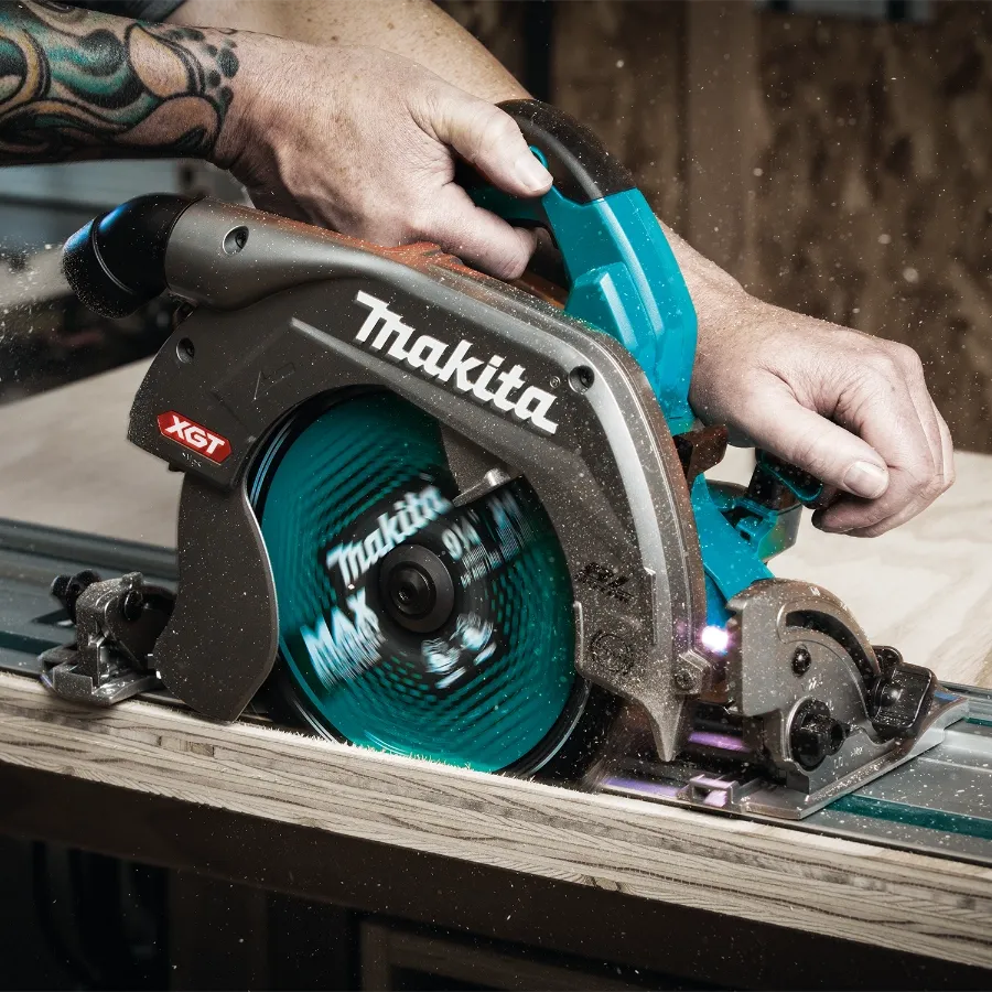 Makita GSH04Z 40V max XGT® Brushless Cordless 10‑1/4" Circular Saw with Guide Rail Compatible Base, AWS® Capable, Tool Only