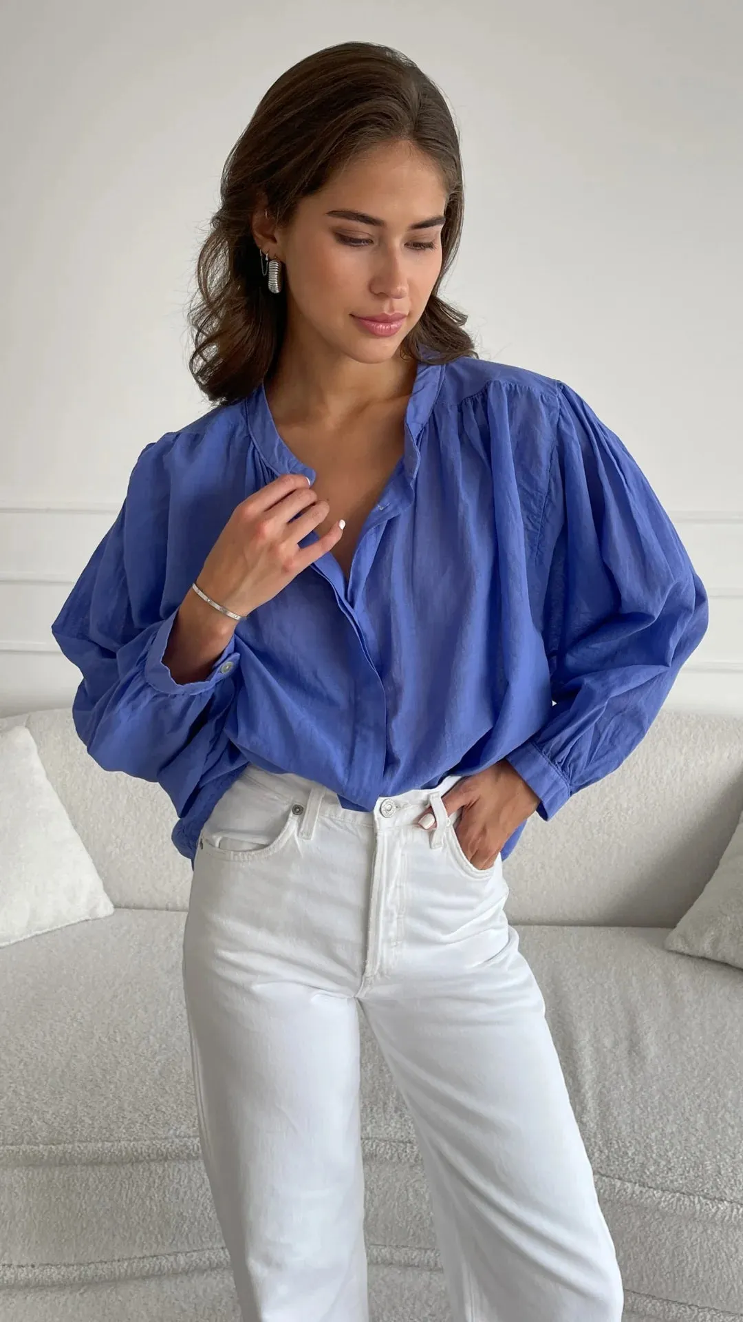 Maya | Cotton Button Up