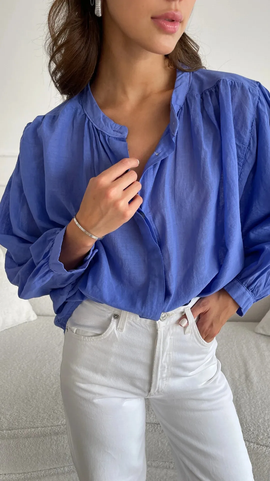 Maya | Cotton Button Up