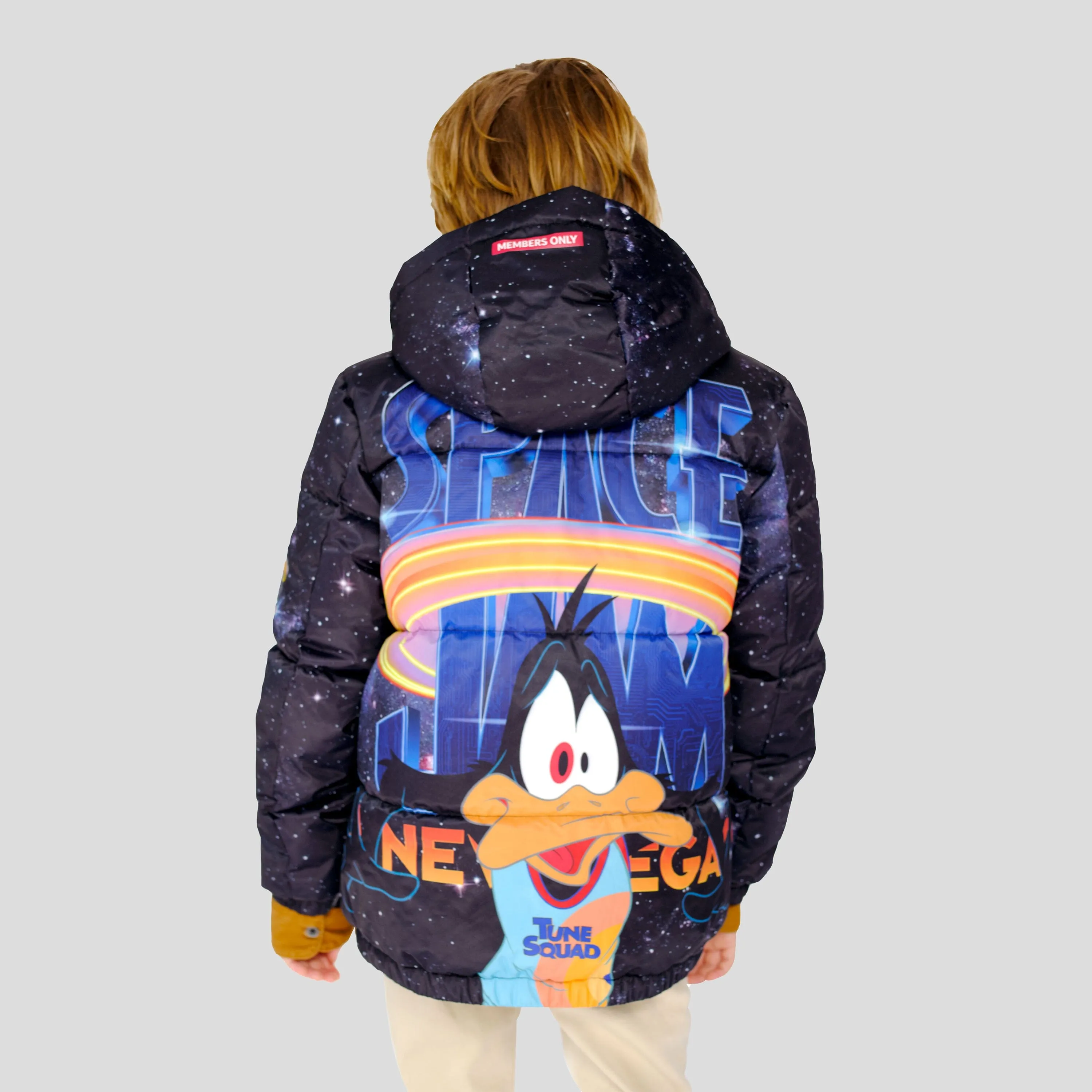 Members Only Boy's Space Jam Puffer Jacket