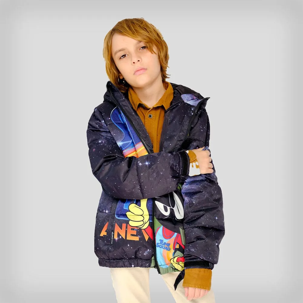 Members Only Boy's Space Jam Puffer Jacket