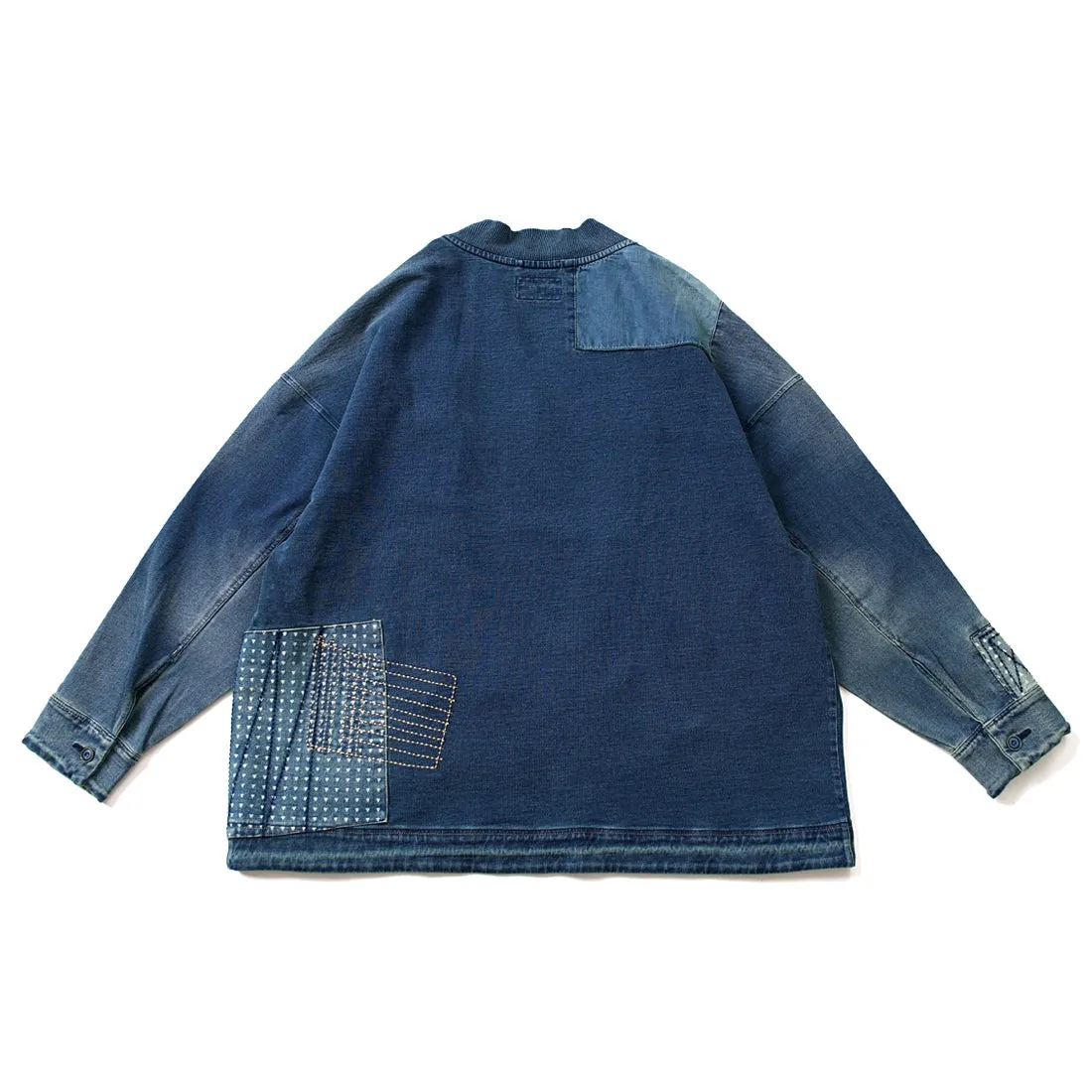 Men's Patch Kimono Jacket