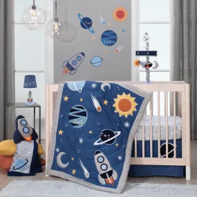 Milky Way 4-Piece Crib Bedding Set