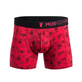 MOSKOVA BOXER M2S Polyamide Small-XXLarge Red Jap Carpe