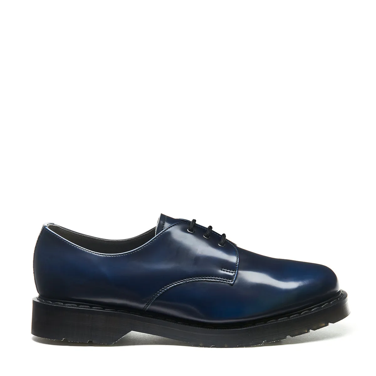 Navy Rub-Off Vegan Gibson Shoe