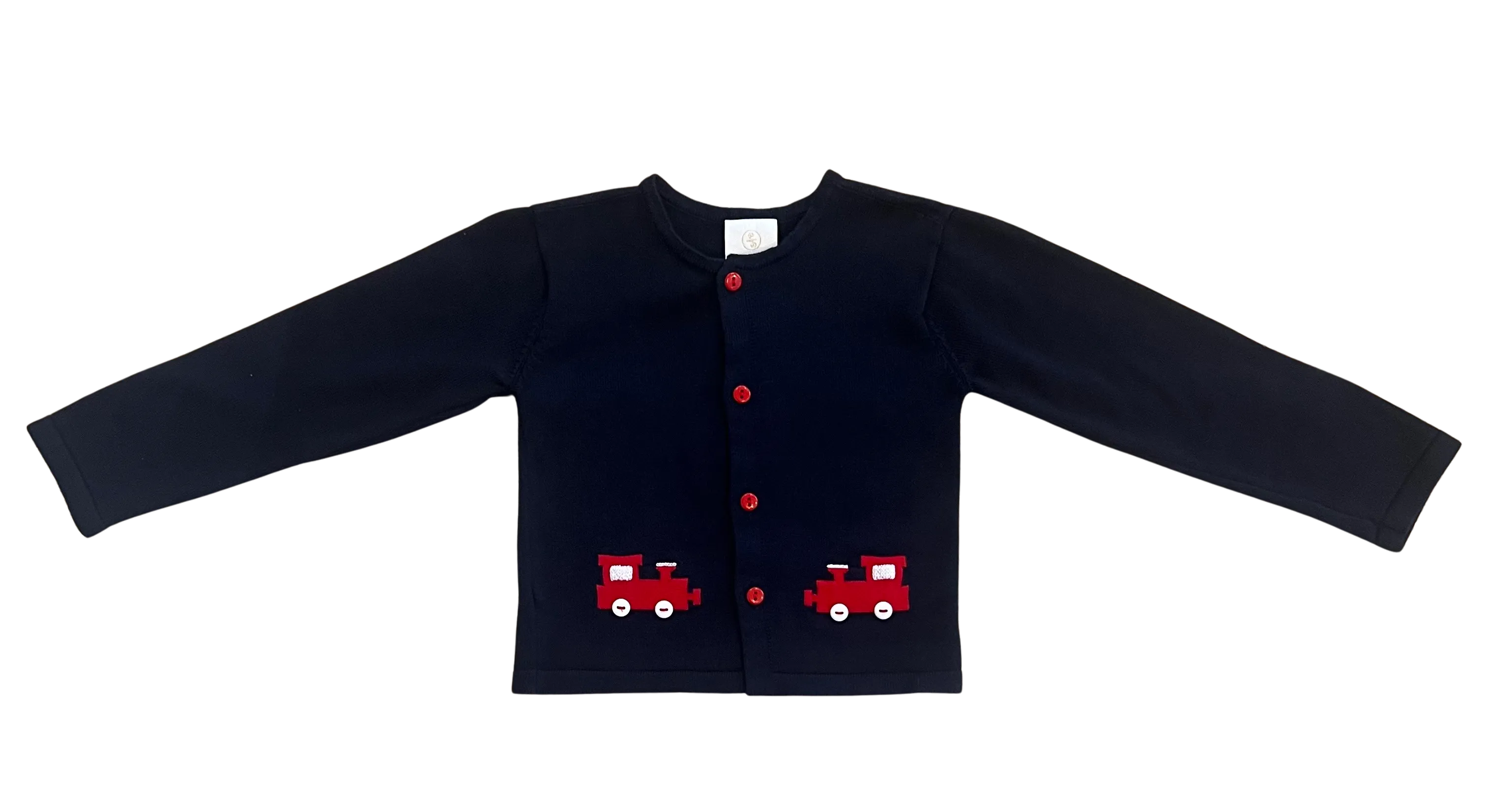 Navy Train Cardigan