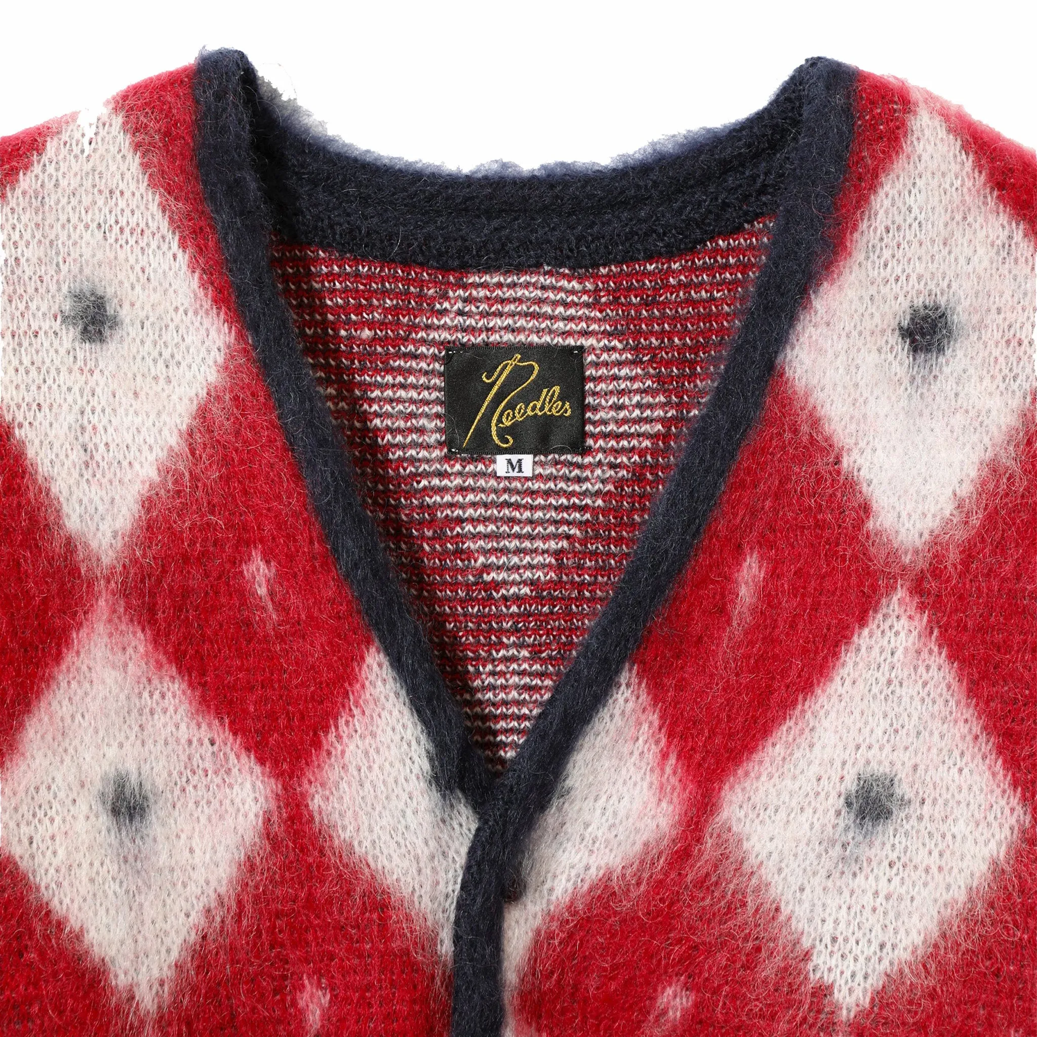 Needles Mohair Cardigan - Diamond (Navy)