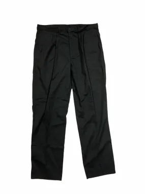 New Edward Casualwear Men's Lightweight Black Uniform Trousers - SelfHem ECTN