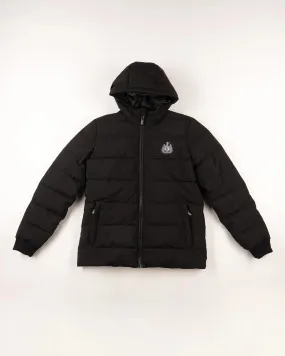 Newcastle United Kids' Black Puffer Jacket