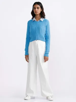 Nuon Blue Roxie Sweater