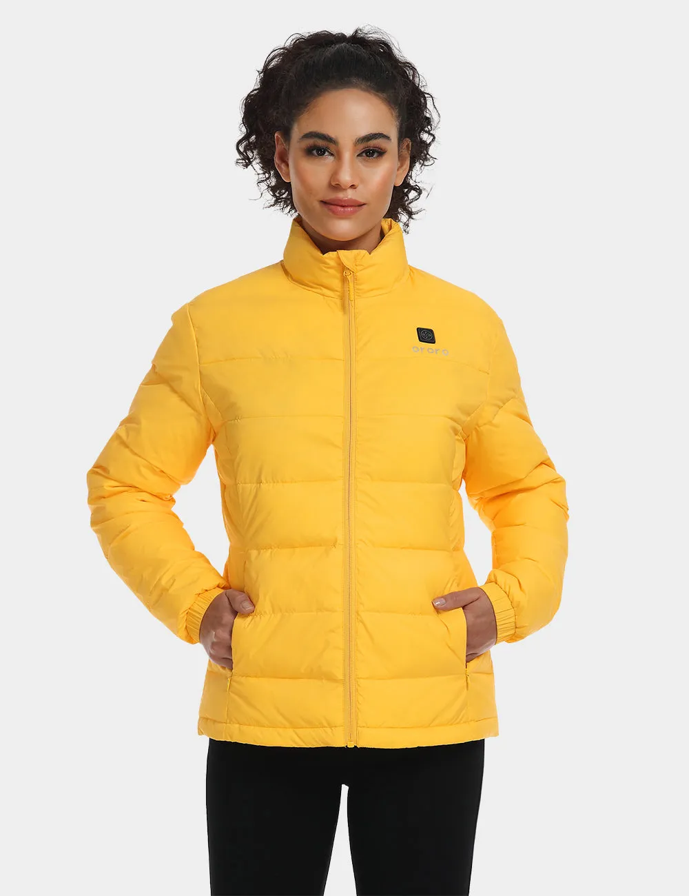 (Open-box) Women's Heated Puffer Jacket  (Battery Set Not Included)