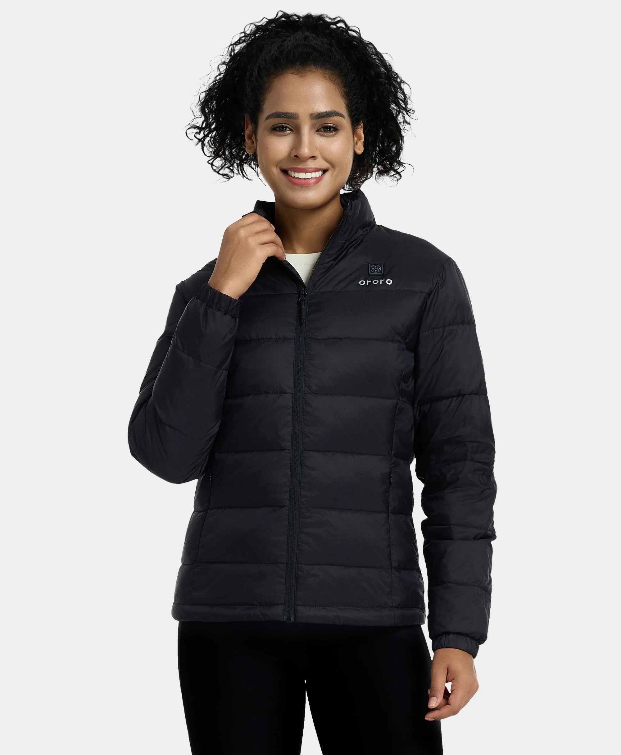 (Open-box) Women's Heated Puffer Jacket  (Battery Set Not Included)