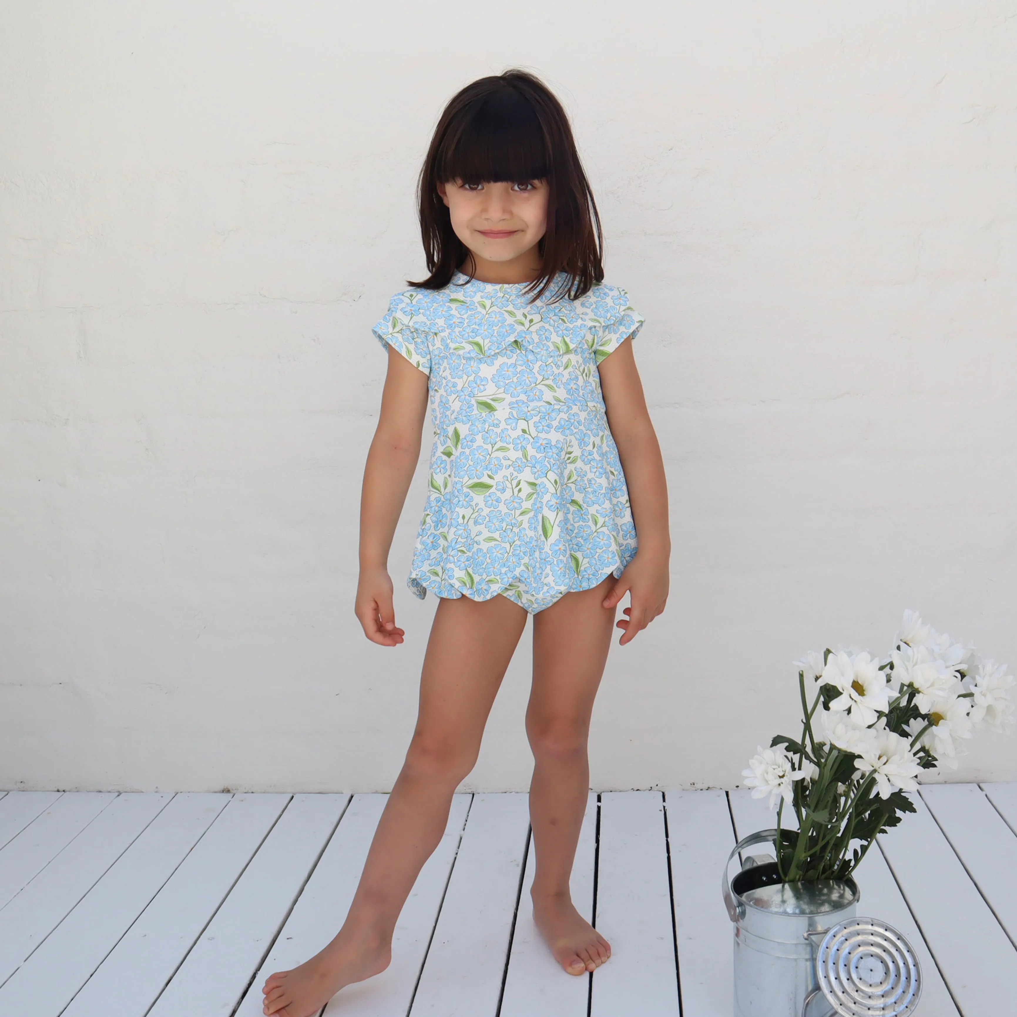 Petal Tankini Top · Hydrangea