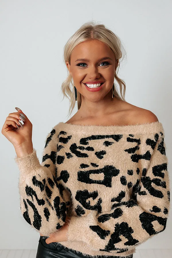 Please And Thanks Leopard Sweater