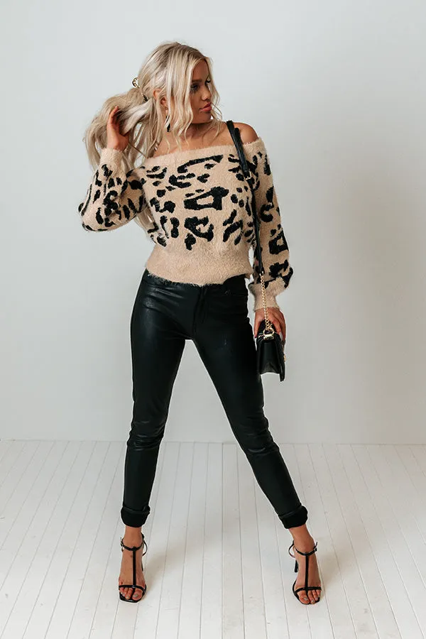 Please And Thanks Leopard Sweater