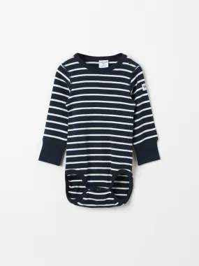 PO.P Stripe Babygrow