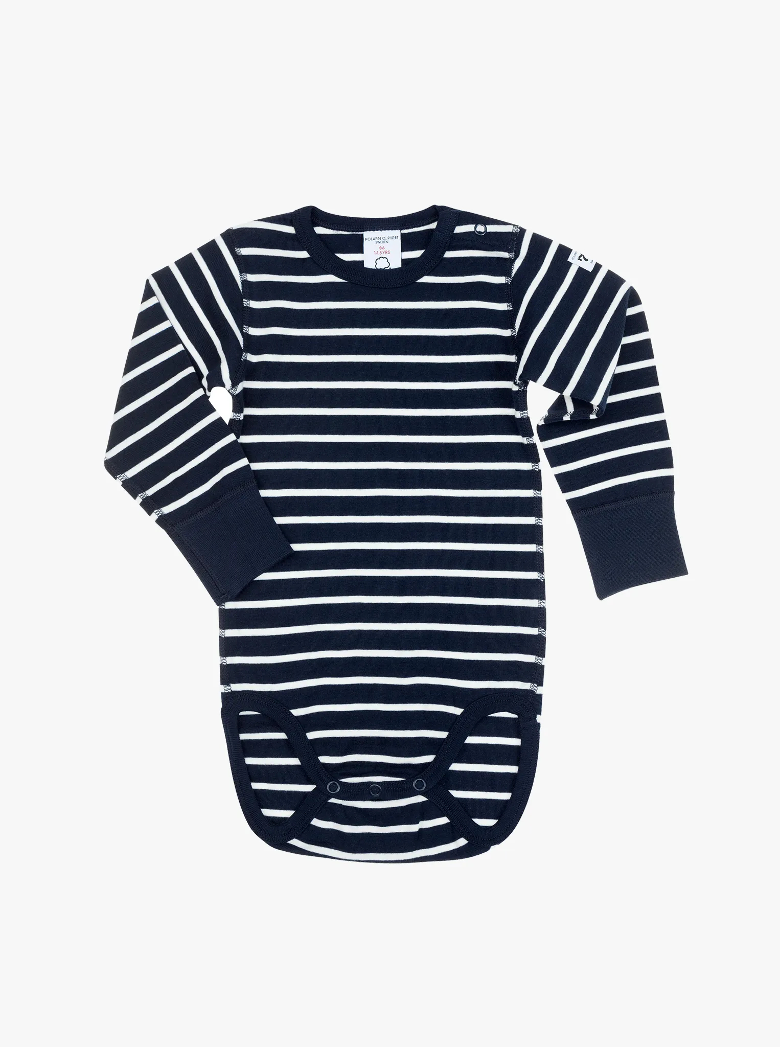 PO.P Stripe Babygrow