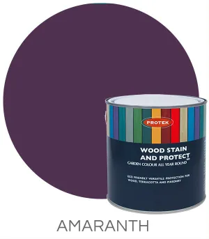 Protek Woodstain & Protect Amaranth 2.5ltr