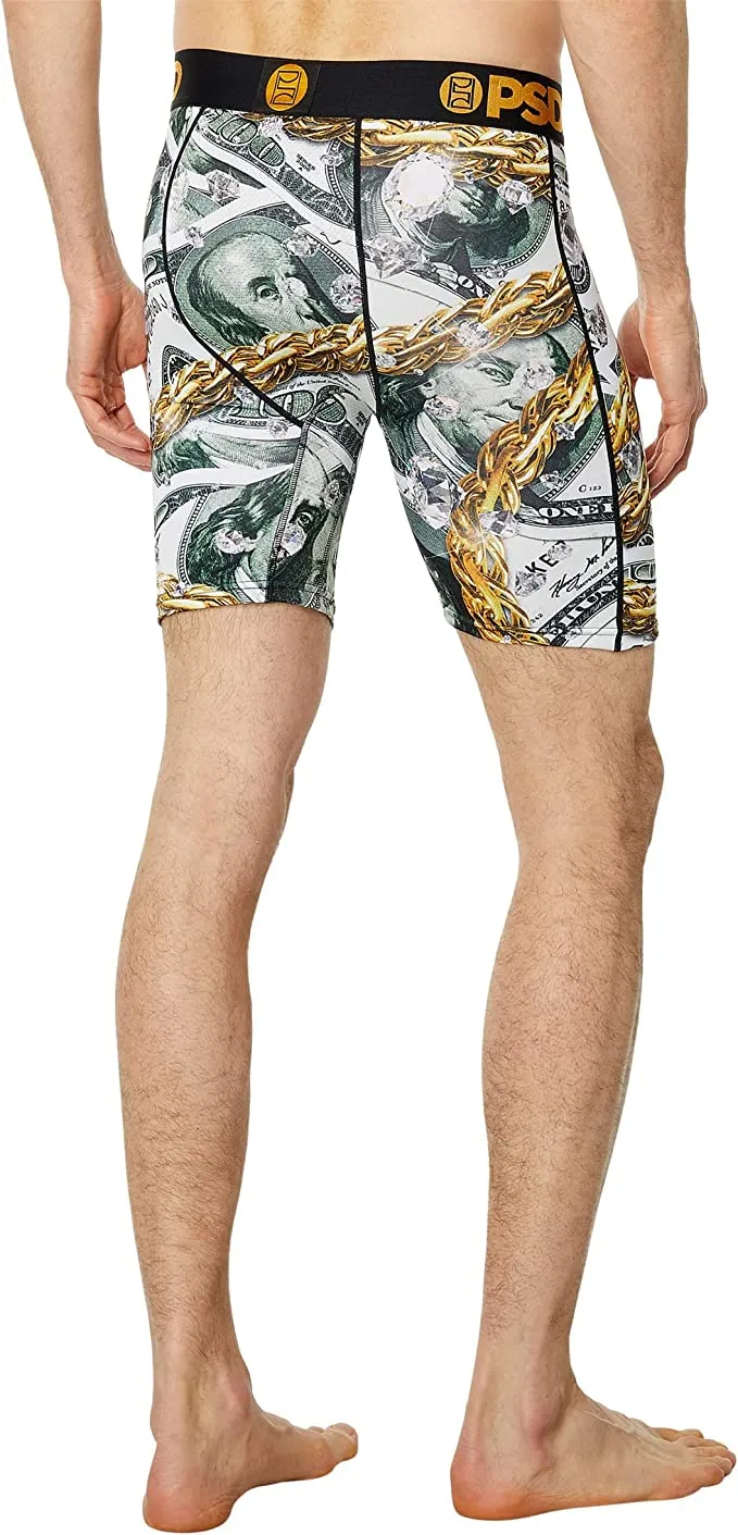 PSD Men's Money Staple Print Boxer Briefs