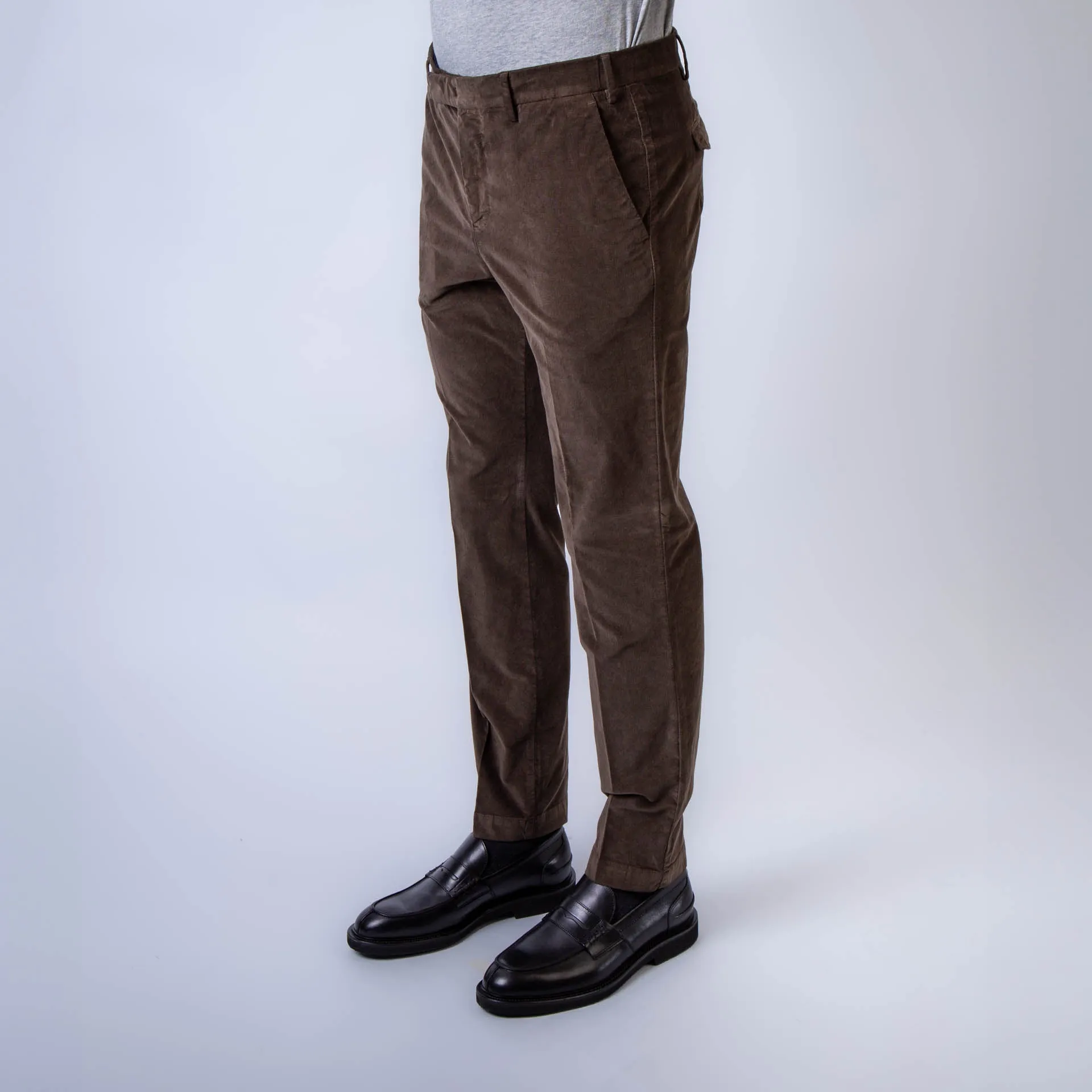 PT TORINO TROUSERS ATMAZ00CL1-TU90 Y180 BROWN