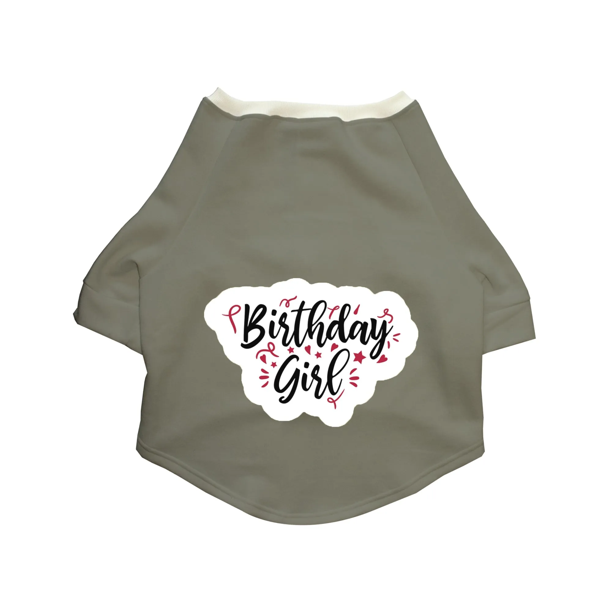 "Birthday Girl" Printed Cat Technical Jacket