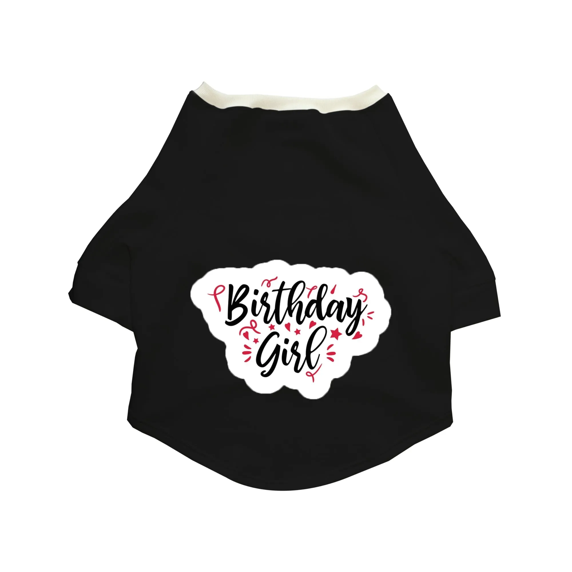 "Birthday Girl" Printed Cat Technical Jacket