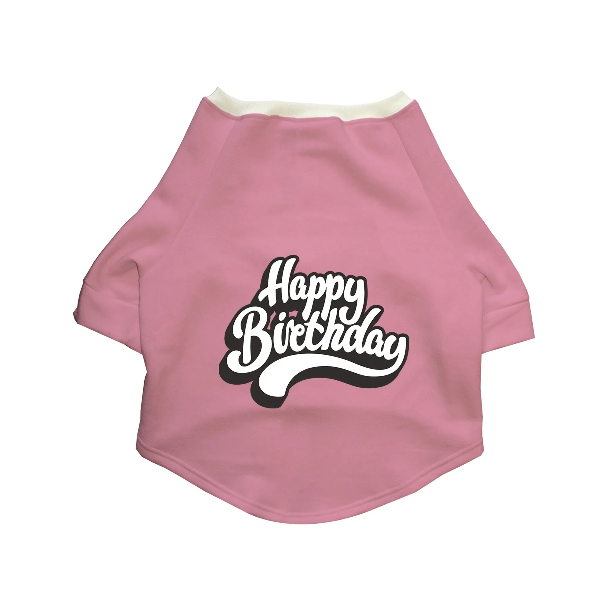 "Happy Birthday" Printed Cat Technical Jacket