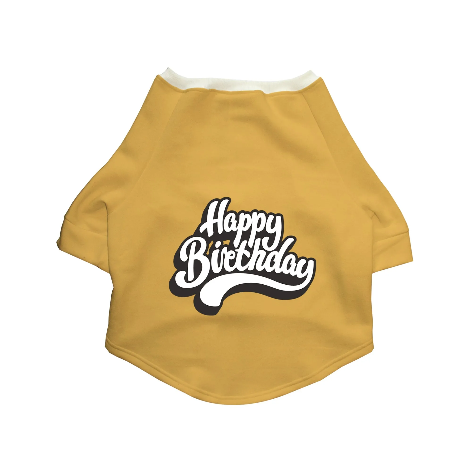 "Happy Birthday" Printed Cat Technical Jacket