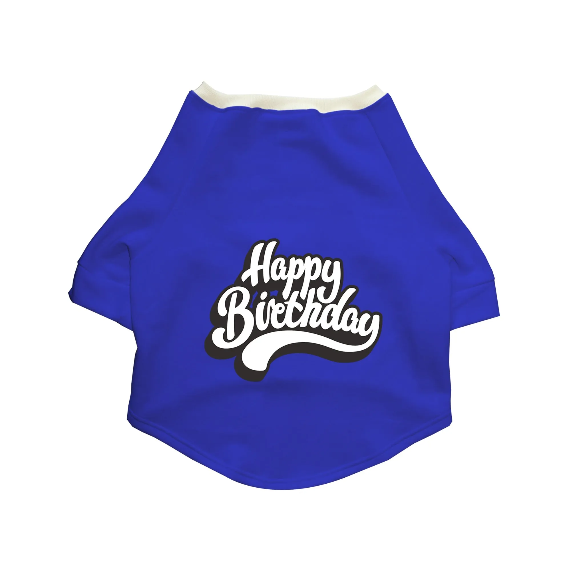 "Happy Birthday" Printed Cat Technical Jacket