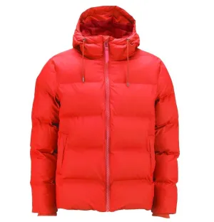 RAINS Unisex Puffer Jacket – Red